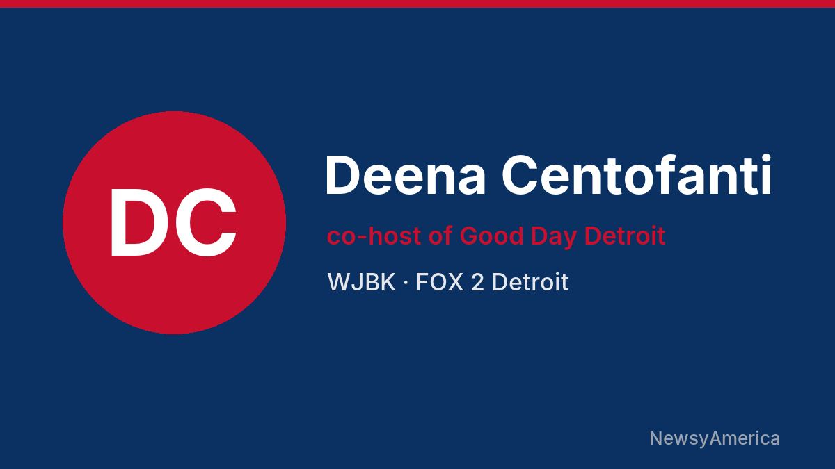 Deena Centofanti – WJBK, Detroit