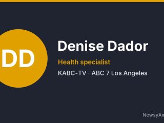 Denise Dador, Health specialist, KABC-TV