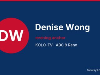 Denise Wong, evening anchor, KOLO-TV