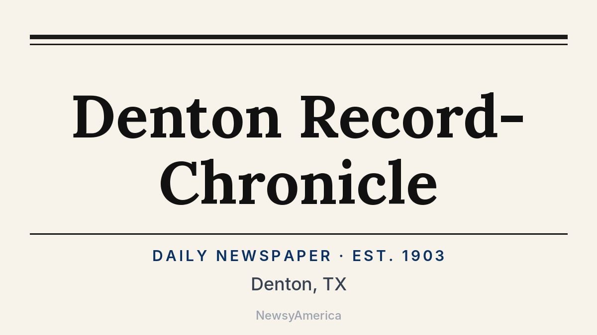 Denton Record-Chronicle – Texas