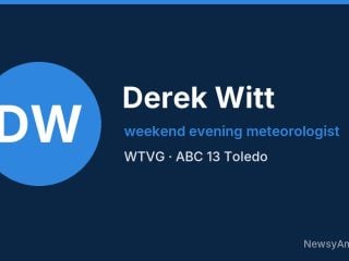 Derek Witt, weekend evening meteorologist, WTVG