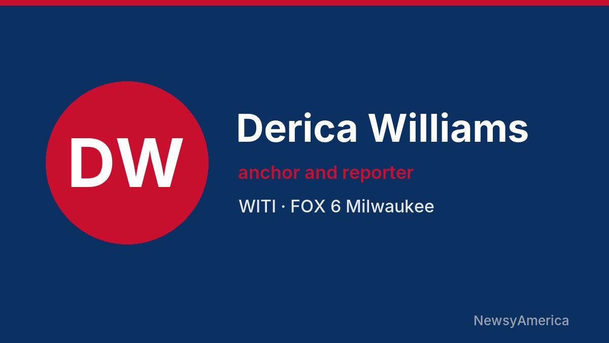 Derica Williams – WITI, Milwaukee