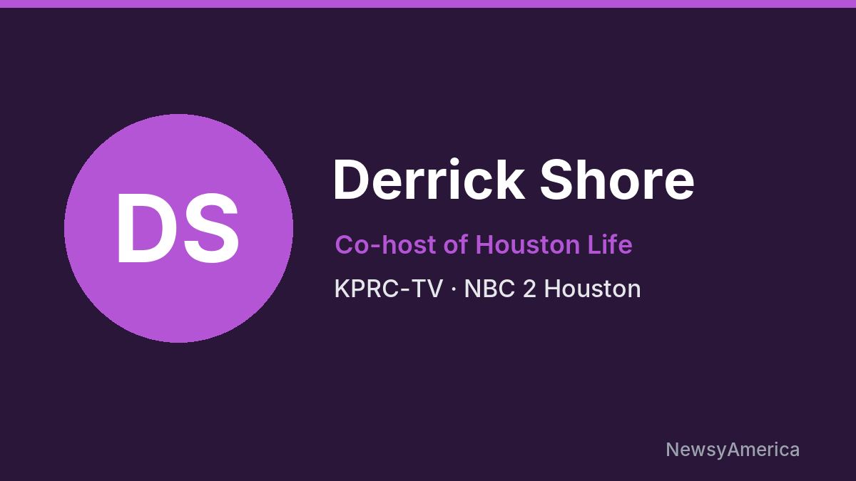 Derrick Shore – KPRC-TV, Houston