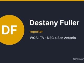 Destany Fuller, reporter, WOAI-TV