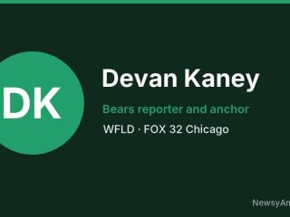 Devan Kaney, Bears reporter and anchor, WFLD