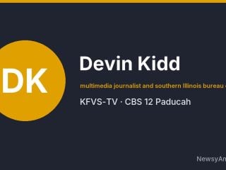 Devin Kidd, multimedia journalist and southern Illinois bureau chief, KFVS-TV