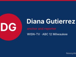 Diana Gutierrez, anchor and reporter, WISN-TV