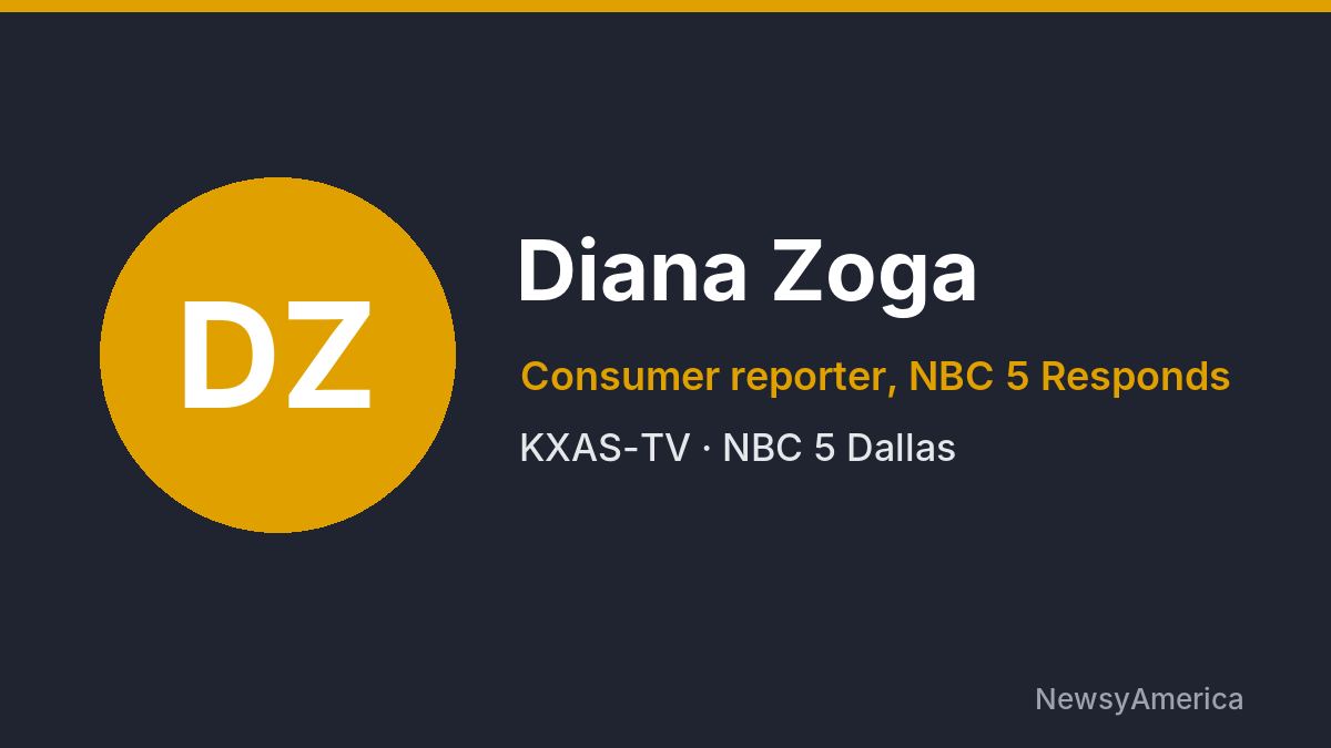 Diana Zoga – KXAS-TV, Dallas
