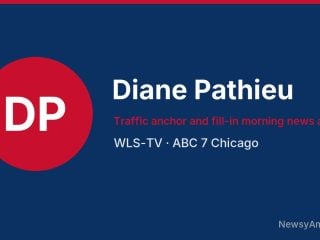 Diane Pathieu, Traffic anchor and fill-in morning news anchor, WLS-TV