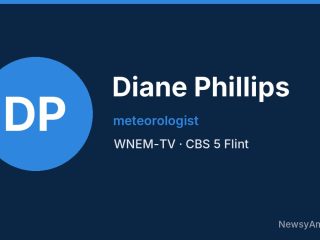 Diane Phillips, meteorologist, WNEM-TV