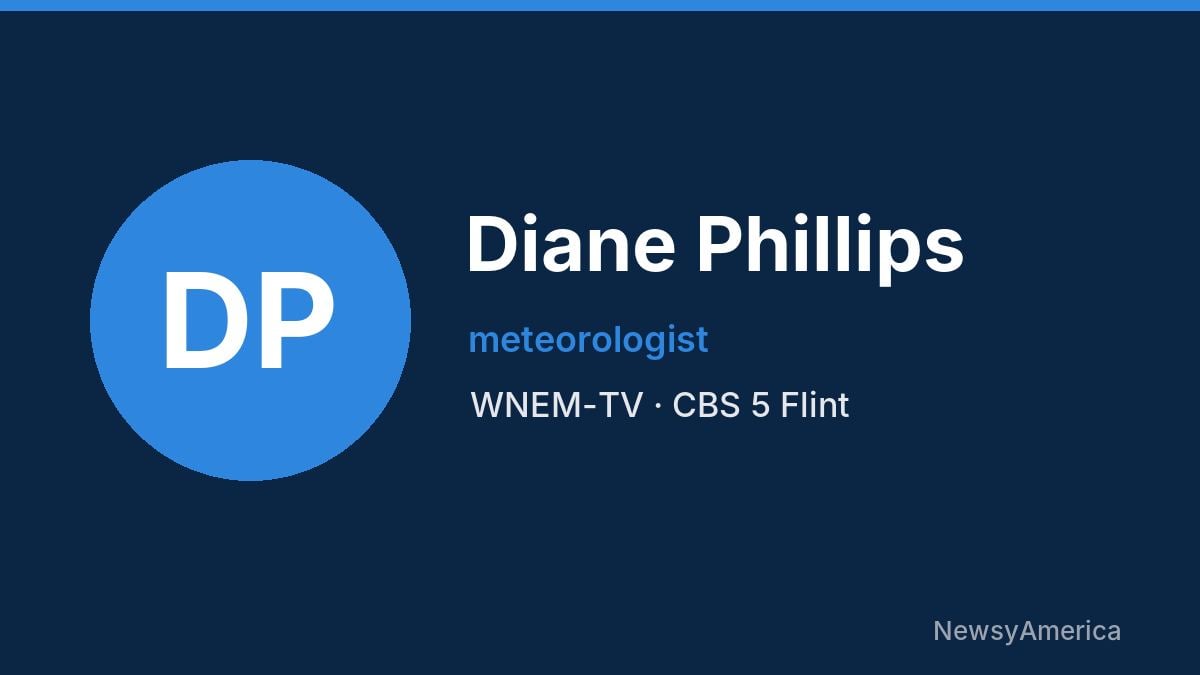 Diane Phillips – WNEM-TV, Flint