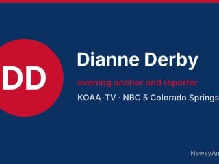 Dianne Derby, evening anchor and reporter, KOAA-TV