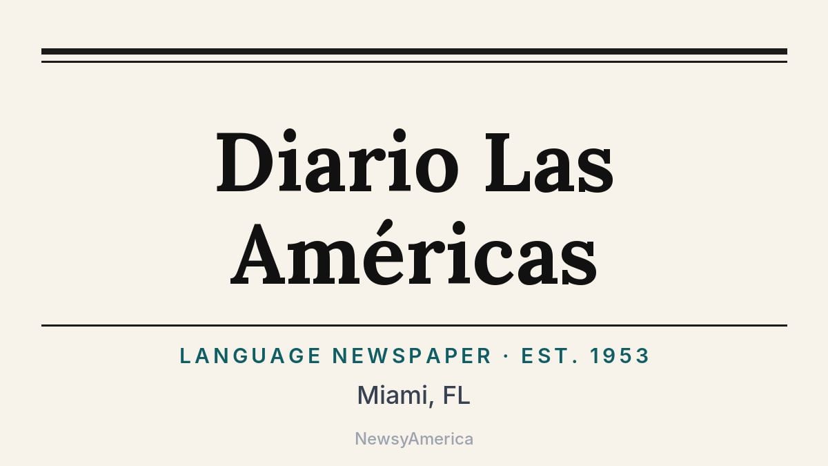 Diario Las Américas – Miami, FL