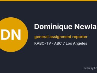 Dominique Newland, general assignment reporter, KABC-TV