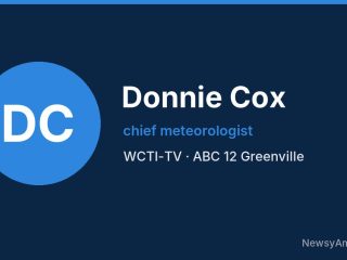Donnie Cox, chief meteorologist, WCTI-TV