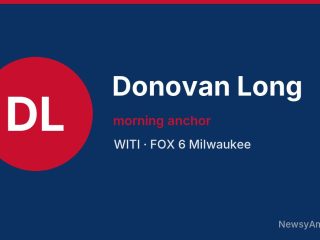 Donovan Long, morning anchor, WITI
