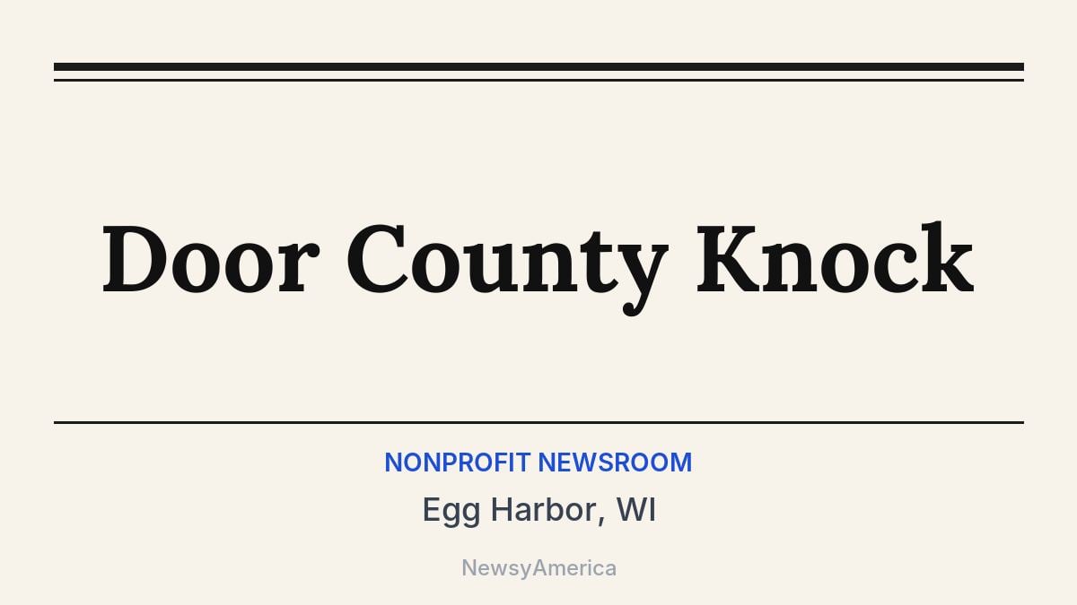 Door County Knock – Egg Harbor, WI