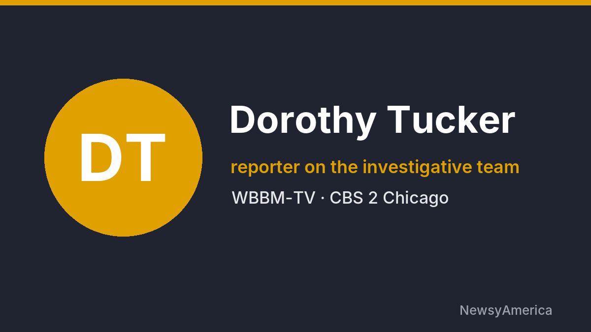 Dorothy Tucker – WBBM-TV, Chicago