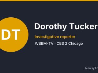 Dorothy Tucker, Investigative reporter, WBBM-TV