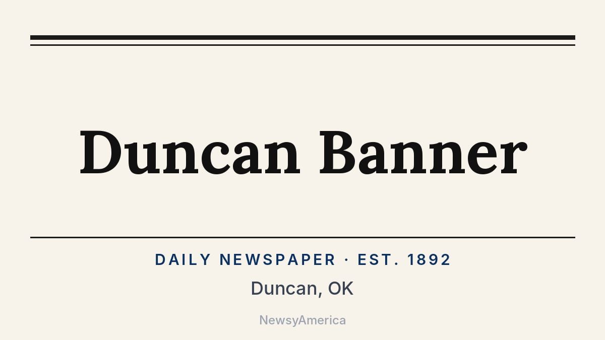 Duncan Banner – Oklahoma