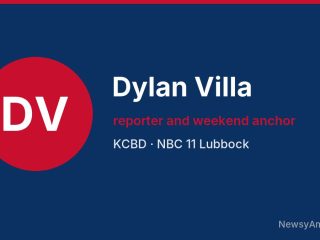 Dylan Villa, reporter and weekend anchor, KCBD