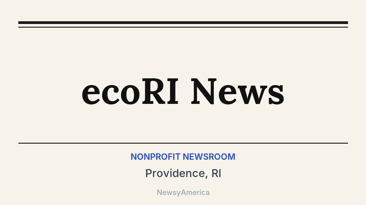 ecoRI News – Providence, RI