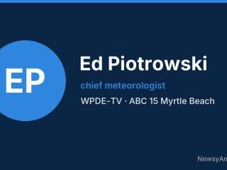 Ed Piotrowski, chief meteorologist, WPDE-TV