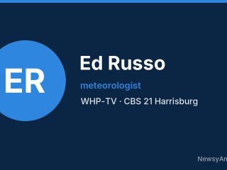 Ed Russo, meteorologist, WHP-TV