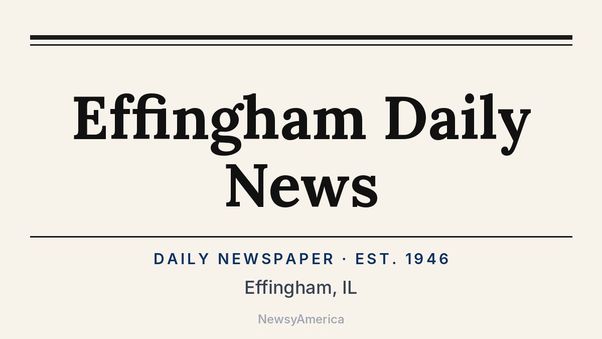 Effingham Daily News – Illinois