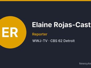 Elaine Rojas-Castillo, Reporter, WWJ-TV