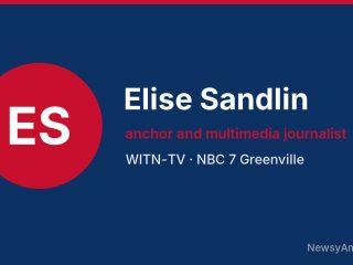 Elise Sandlin, anchor and multimedia journalist, WITN-TV