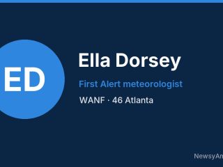 Ella Dorsey, First Alert meteorologist, WANF