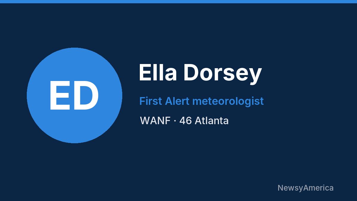 Ella Dorsey – WANF, Atlanta