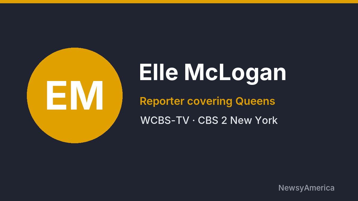 Elle McLogan – WCBS-TV, New York
