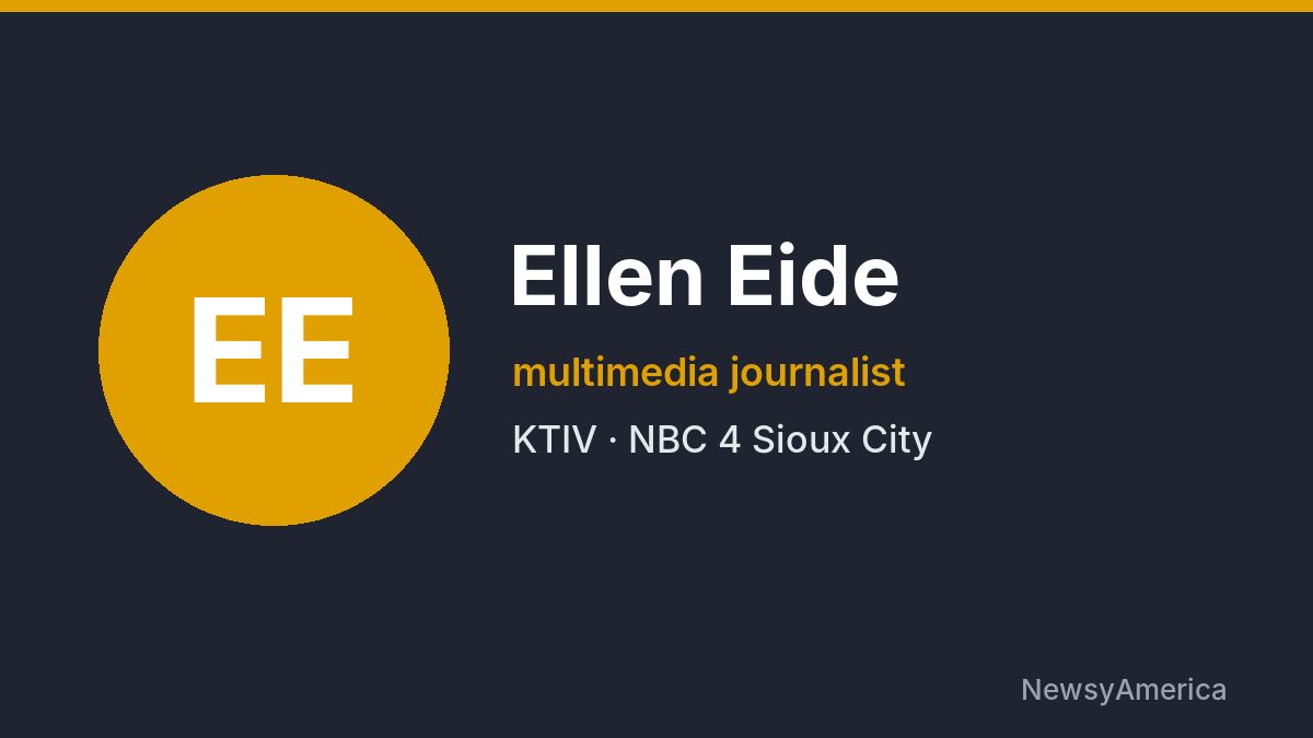 Ellen Eide – KTIV, Sioux City