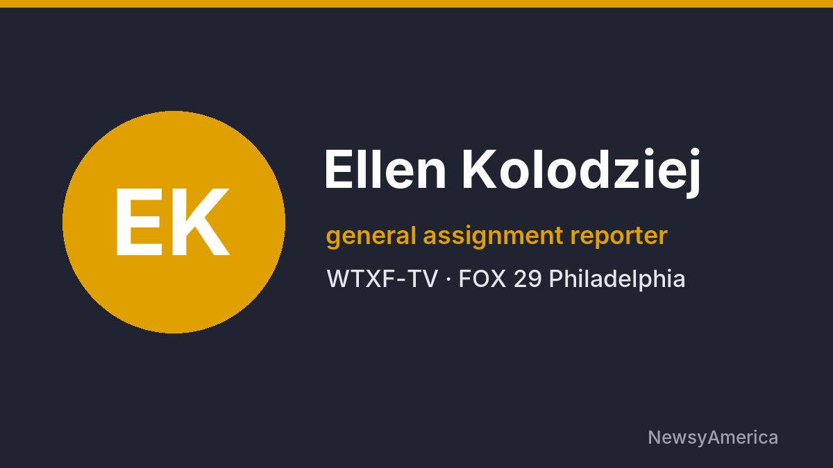 Ellen Kolodziej – WTXF-TV, Philadelphia
