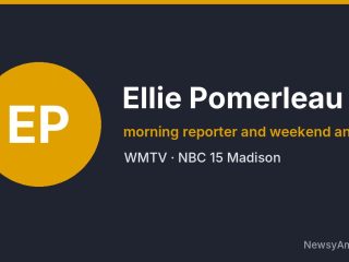 Ellie Pomerleau, morning reporter and weekend anchor, WMTV