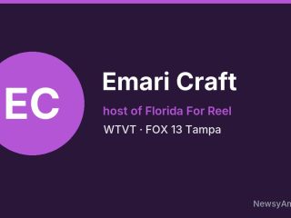 Emari Craft, host of Florida For Reel, WTVT
