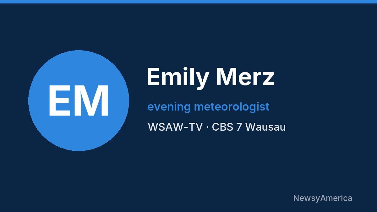 Emily Merz – WSAW-TV, Wausau