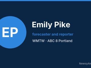Emily Pike, forecaster and reporter, WMTW