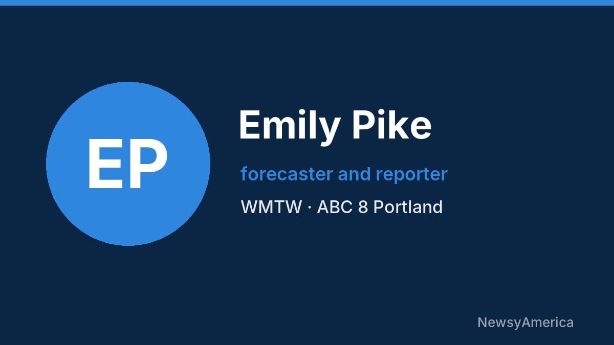 Emily Pike – WMTW, Portland
