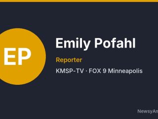 Emily Pofahl, Reporter, KMSP-TV