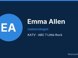 Emma Allen, meteorologist, KATV