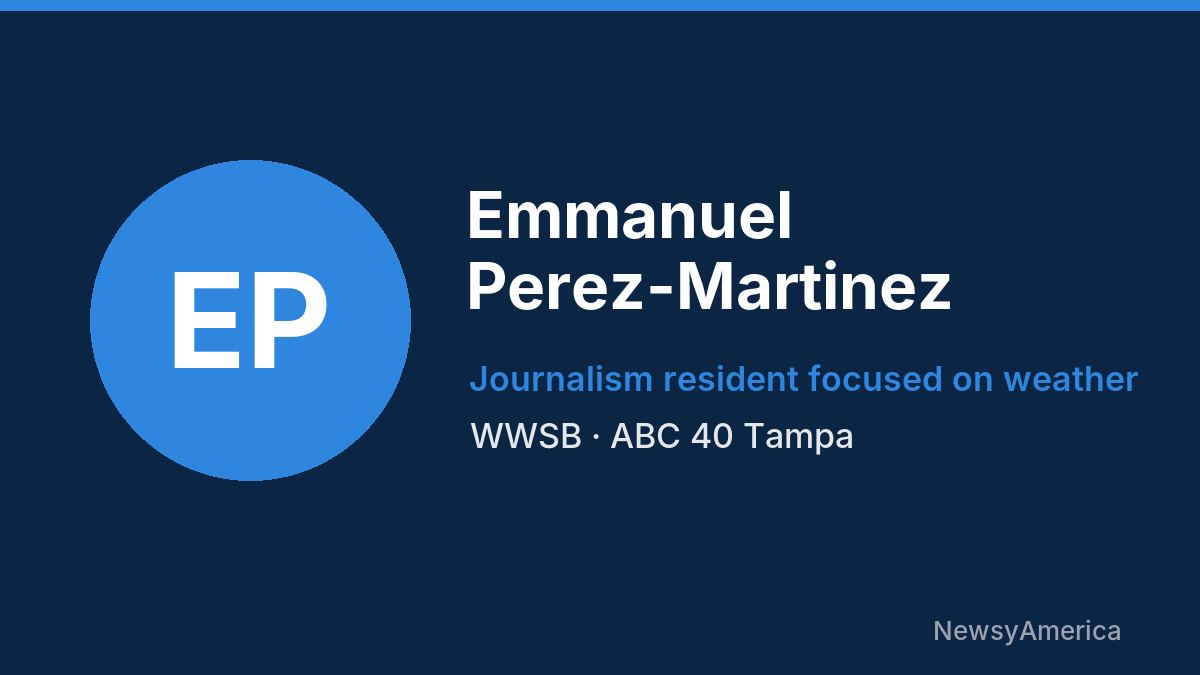 Emmanuel Perez-Martinez – WWSB, Tampa
