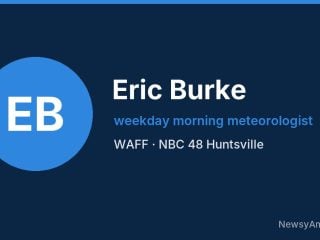 Eric Burke, weekday morning meteorologist, WAFF