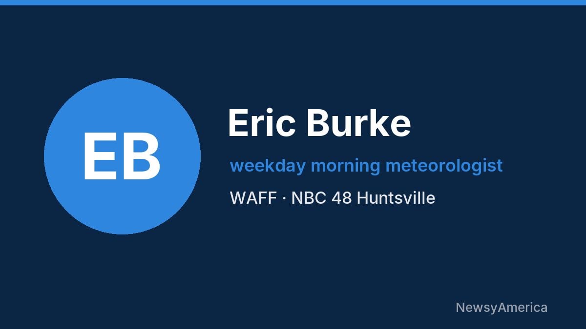 Eric Burke – WAFF, Huntsville