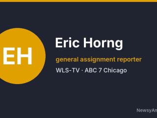 Eric Horng, general assignment reporter, WLS-TV