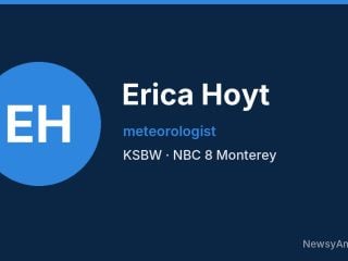 Erica Hoyt, meteorologist, KSBW