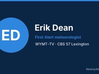 Erik Dean, First Alert meteorologist, WYMT-TV