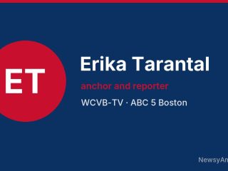 Erika Tarantal, anchor and reporter, WCVB-TV